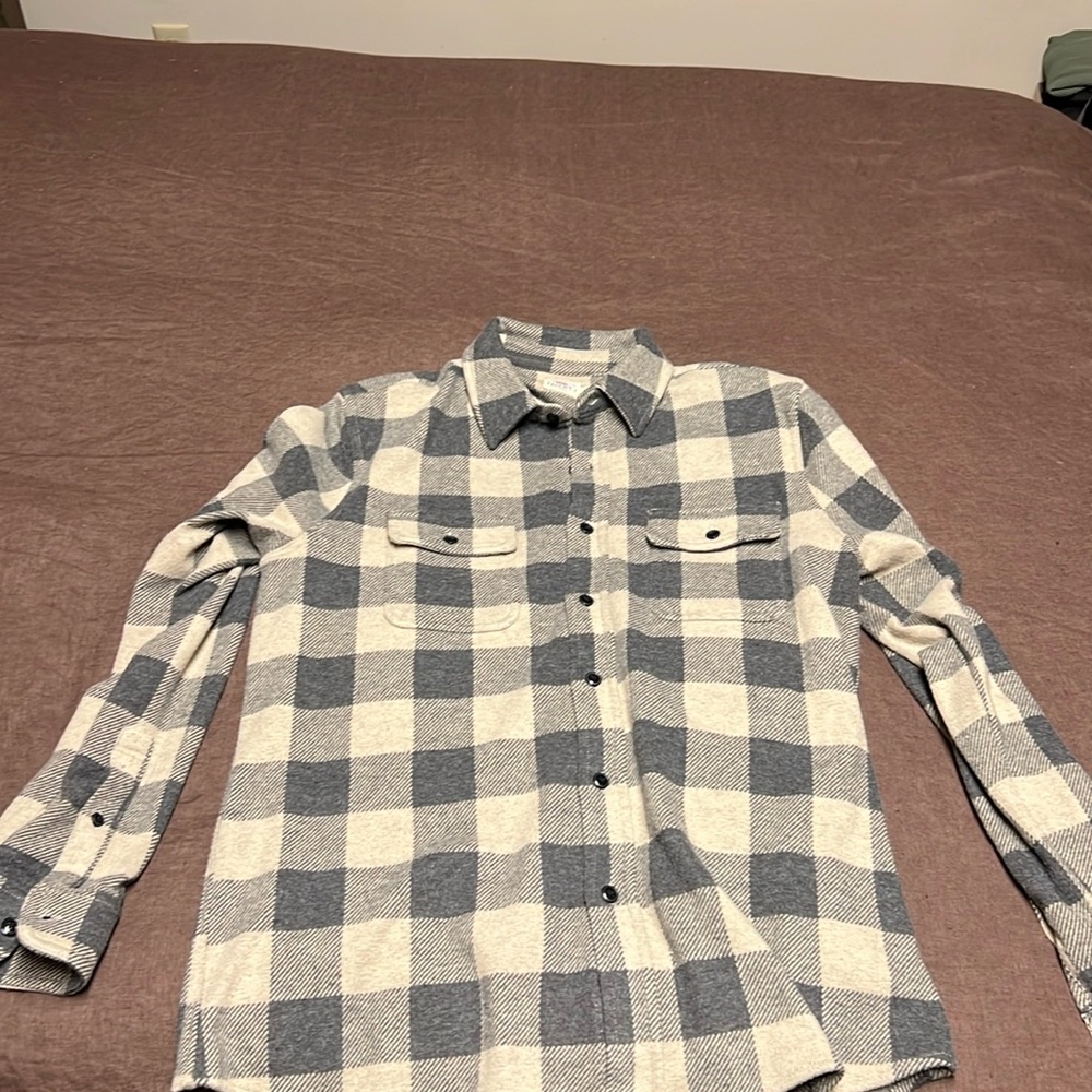 Faherty Brand Legend  Medium Black and Briwn Plaid